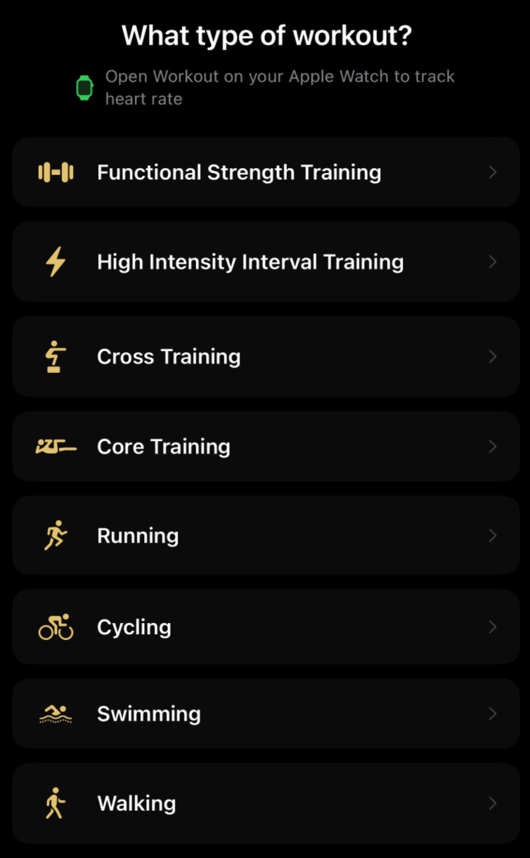 FitMyLife Quick Start: 9 workout types